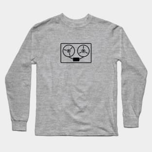 Reel to Reel Tape for Electronic Musician Long Sleeve T-Shirt